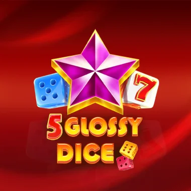 5 Glossy Dice